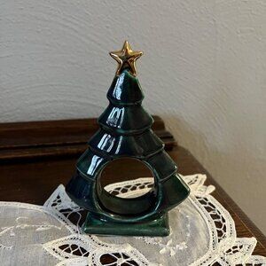 Vintage Christmas Tree Napkin Ring